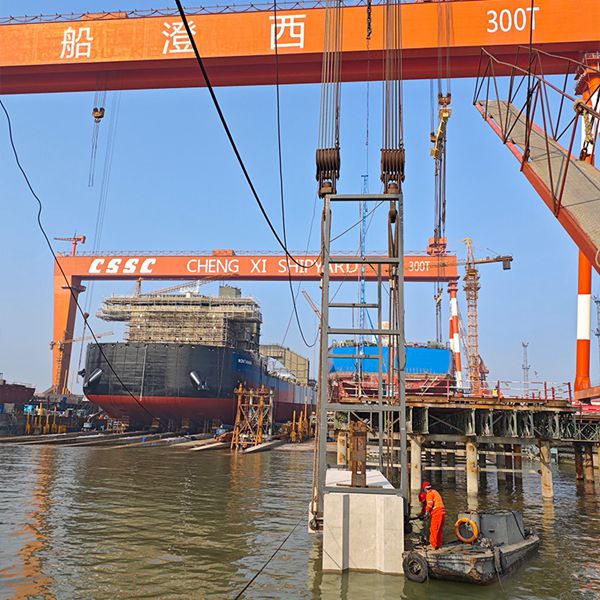 船厂滑板滑道更换维修