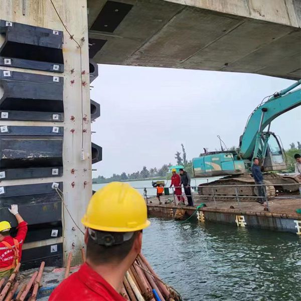 港口码头护舷安装