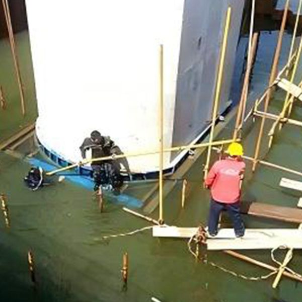 水下安装拆除