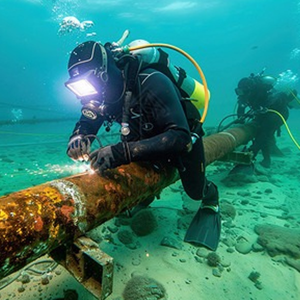 水下钢管桩施工